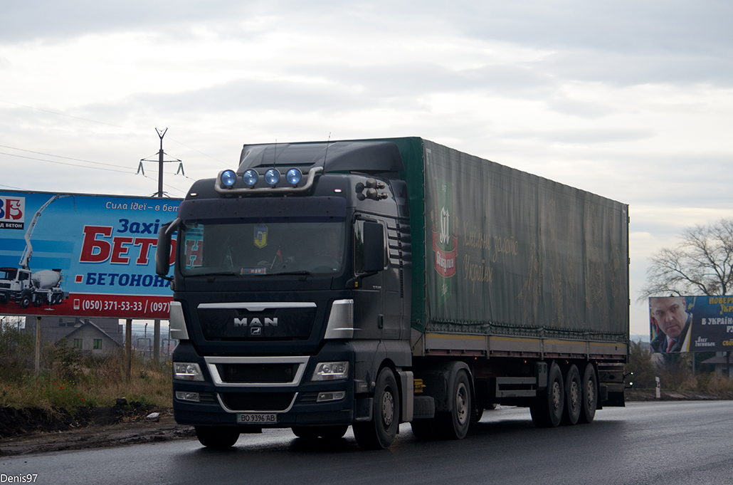 Тернопольская область, № ВО 9396 АВ — MAN TGX ('2007) 18.440