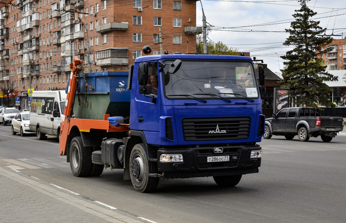 Тульская область, № Т 286 ОС 71 — МАЗ-5340C2