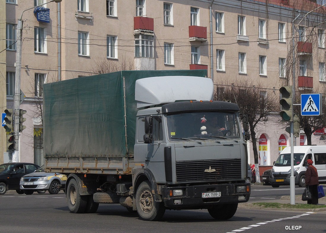 Витебская область, № АК 1599-2 — МАЗ-5336 (общая модель)