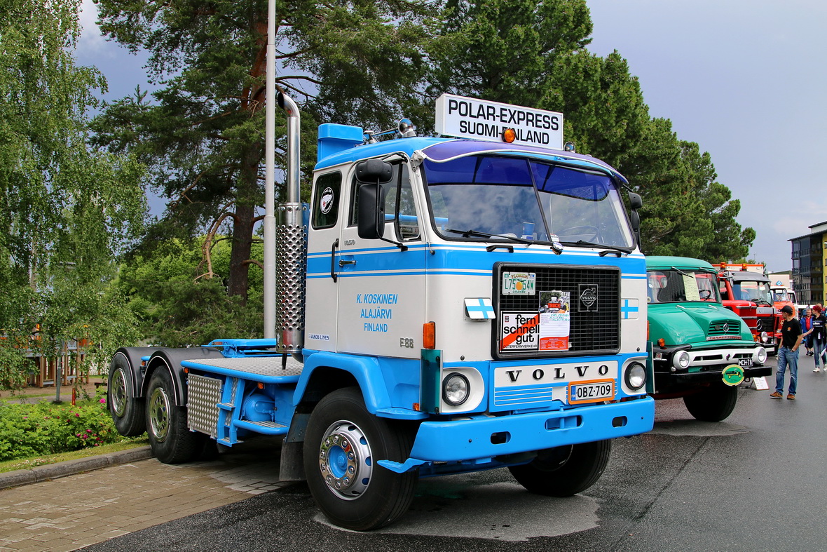 Финляндия, № OBZ-709 — Volvo F88