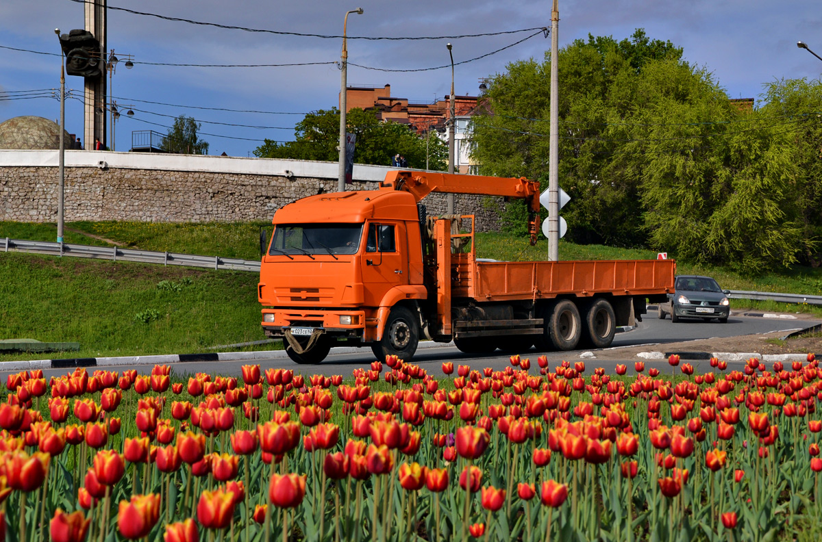 Калужская область, № К 023 СЕ 62 — КамАЗ-65117-62