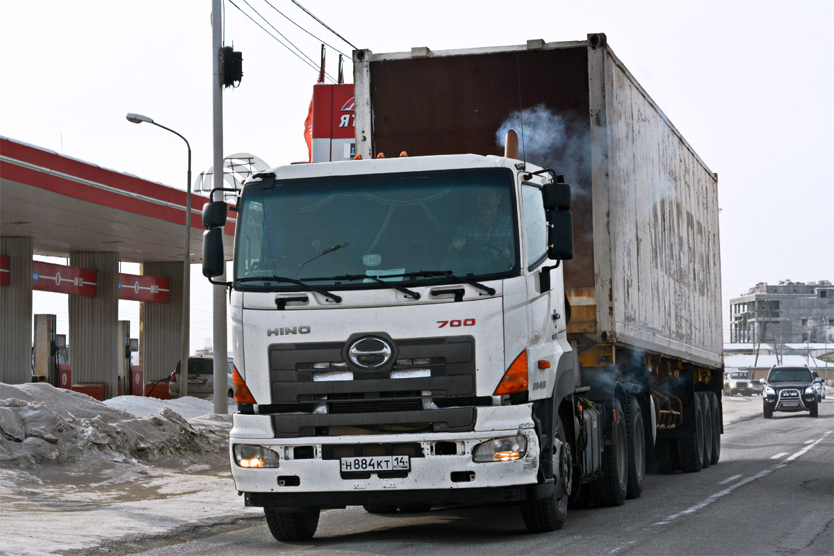 Саха (Якутия), № Н 884 КТ 14 — Hino 700