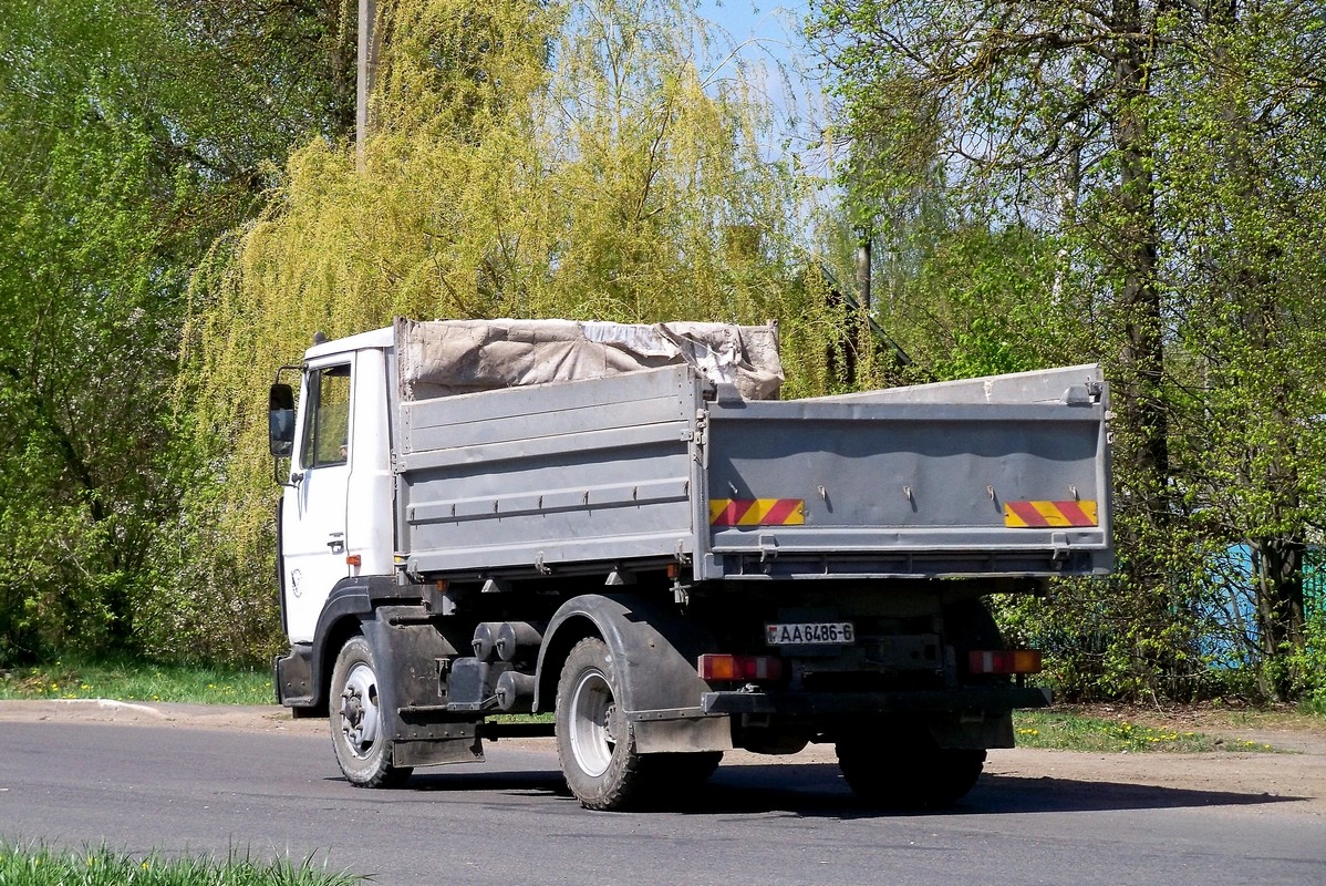 Могилёвская область, № АА 6486-6 — МАЗ-4570 (общая модель)