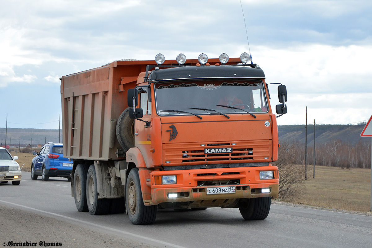 Саха (Якутия), № С 608 МА 14 — КамАЗ-6520 [652000]