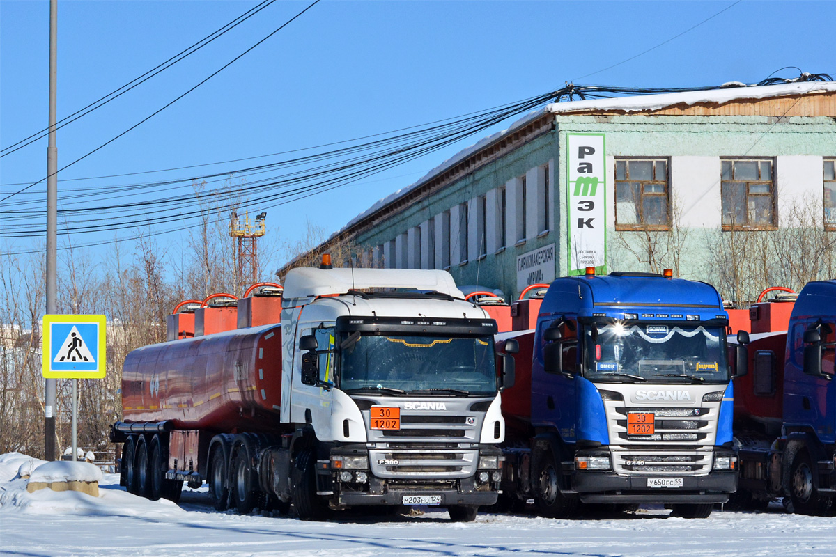 Красноярский край, № М 203 НО 124 — Scania ('2011) P380