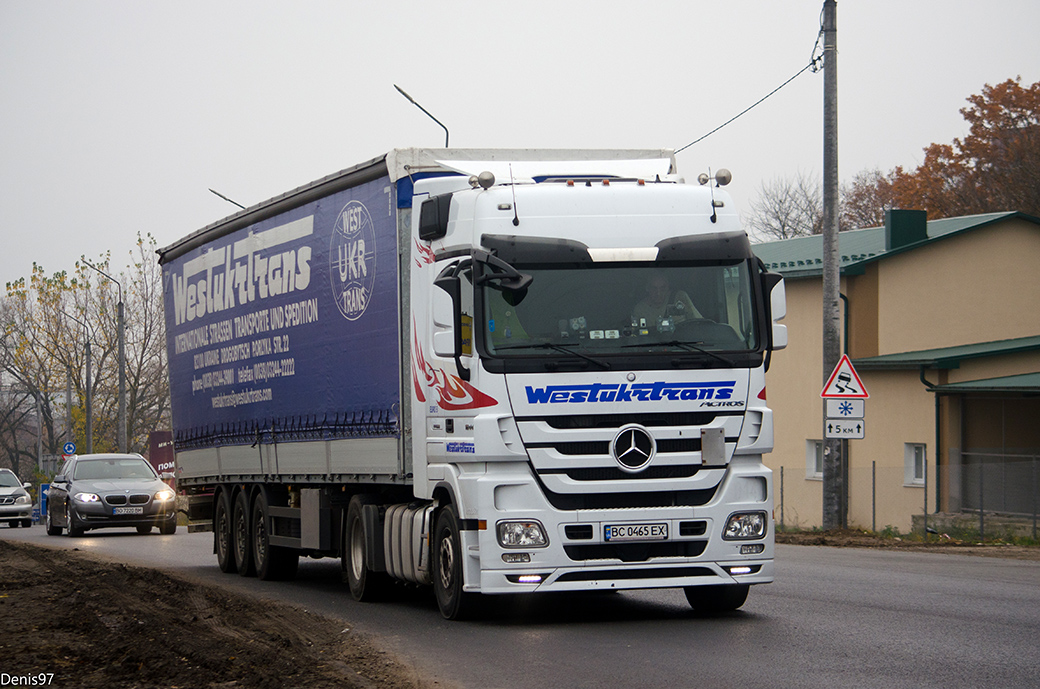 Львовская область, № ВС 0465 ЕХ — Mercedes-Benz Actros ('2009) 1844