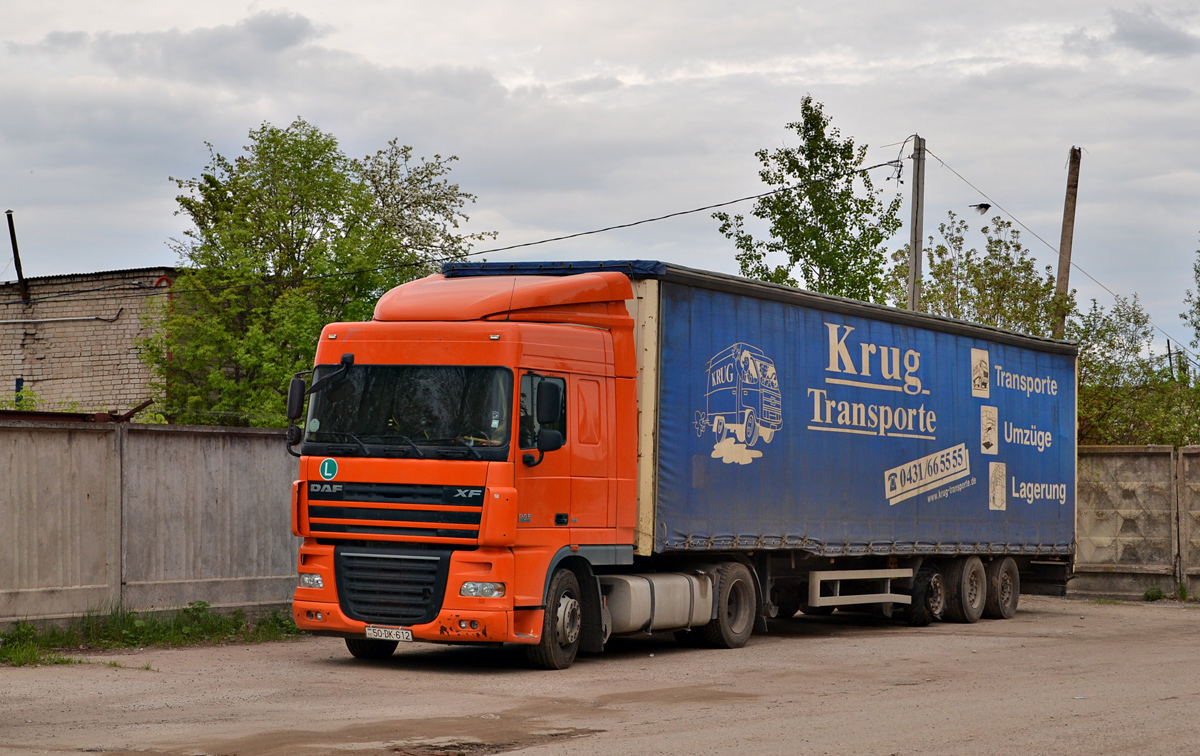 Азербайджан, № 50-DK-612 — DAF XF105 FT