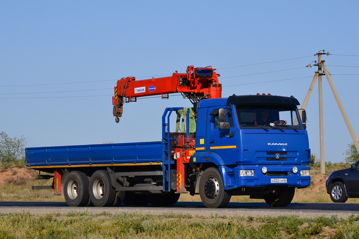 Волгоградская область, № Н 022 СМ 46 — КамАЗ-65117-N3