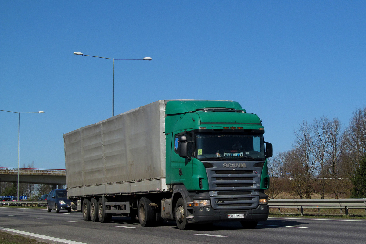 Минск, № АН 6450-7 — Scania ('2004) R420