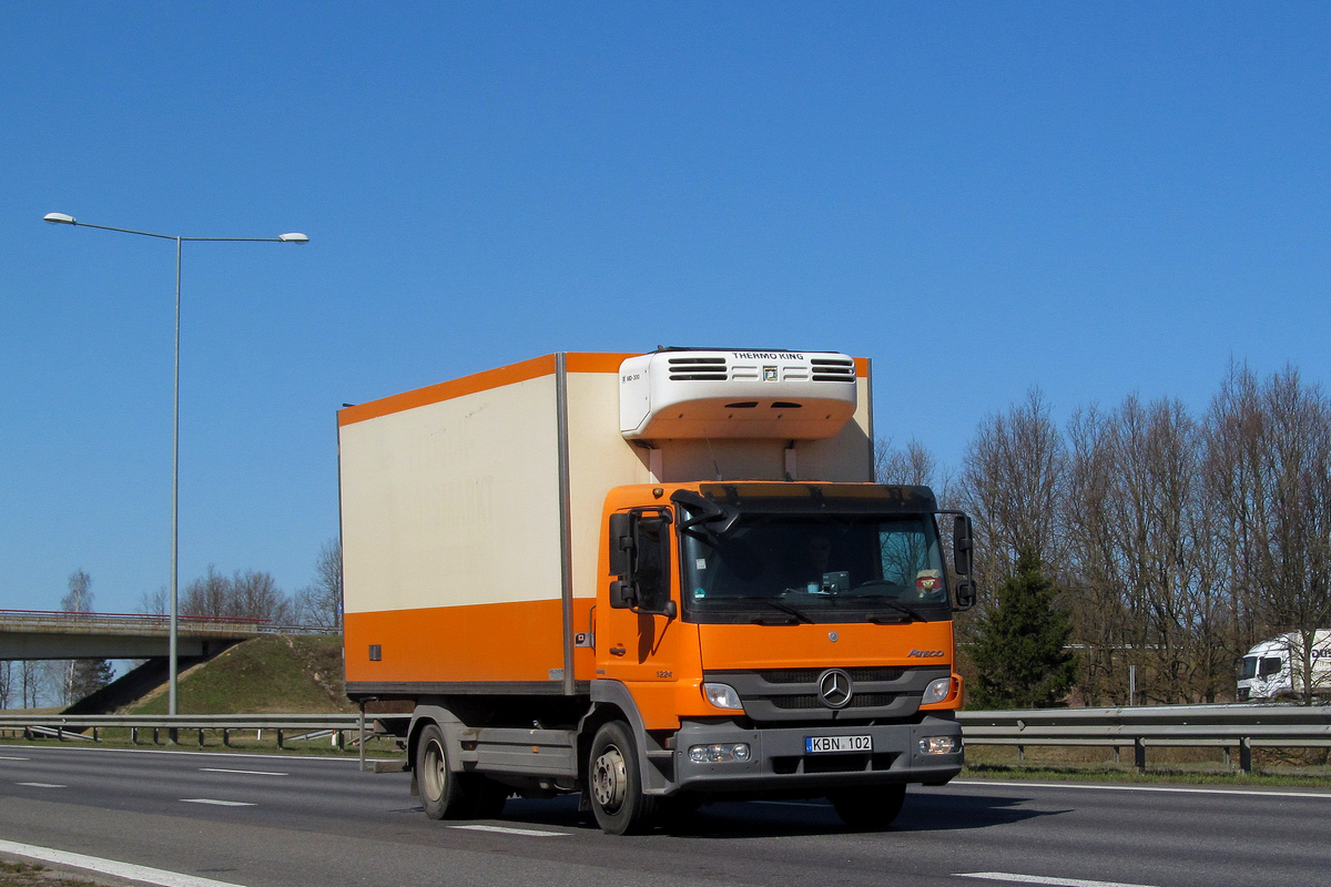 Литва, № KBN 102 — Mercedes-Benz Atego 1224