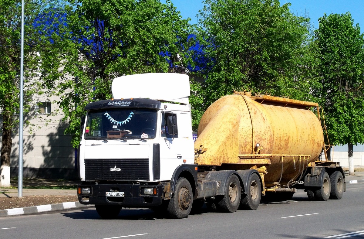 Могилёвская область, № АЕ 6480-6 — МАЗ-6422 (общая модель)