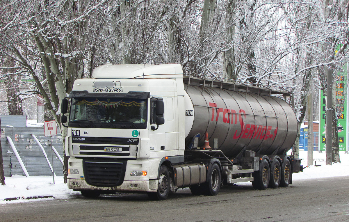 Львовская область, № 104 — DAF XF105 FT