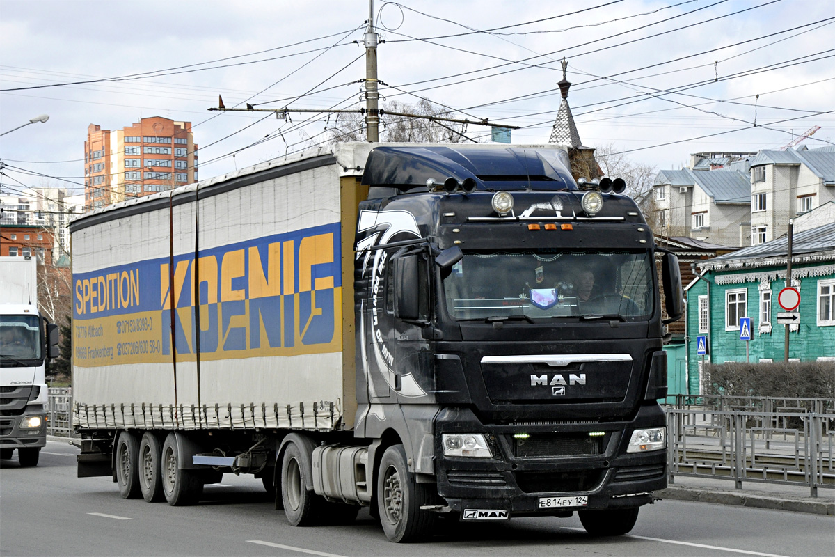 Красноярский край, № Е 814 ЕУ 124 — MAN TGX ('2007) 18.440