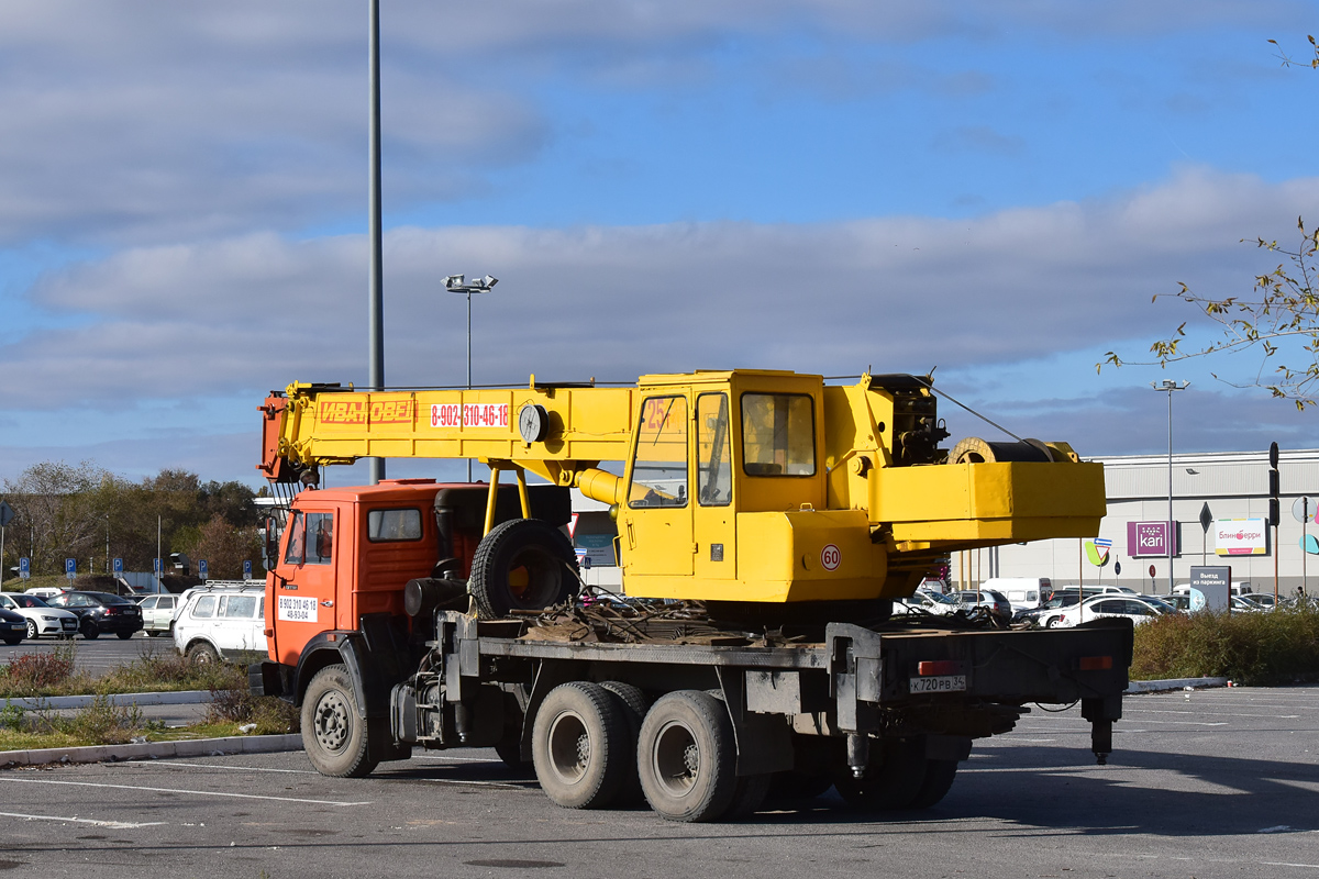 Волгоградская область, № К 720 РВ 34 — КамАЗ-53215-15 [53215R]