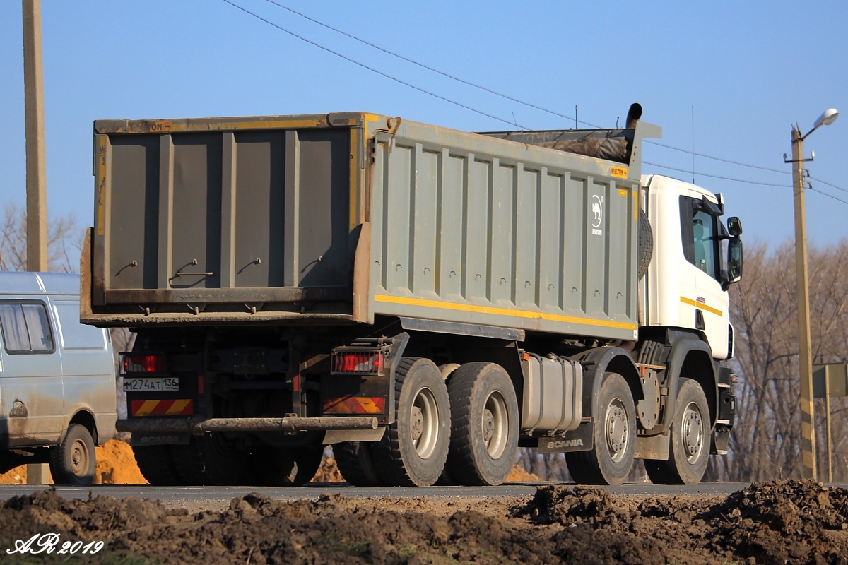 Воронежская область, № М 274 АТ 136 — Scania ('2011) P400