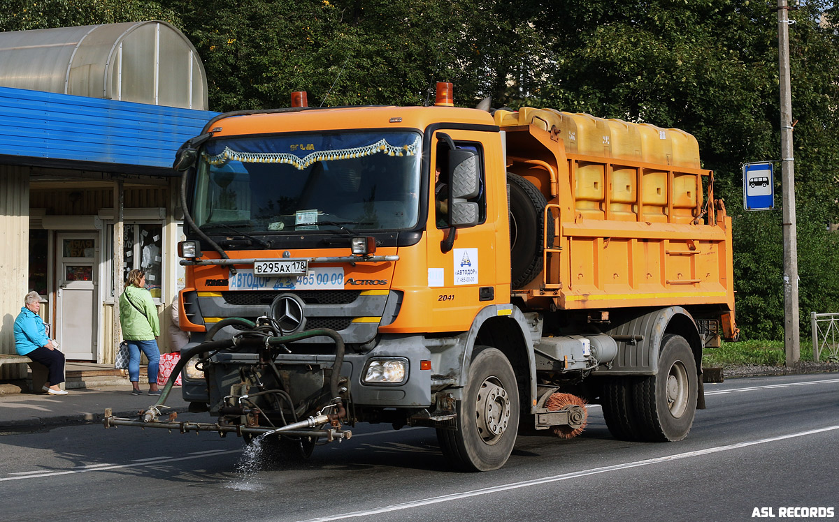 Санкт-Петербург, № 010 — Mercedes-Benz Actros ('2009) 2041