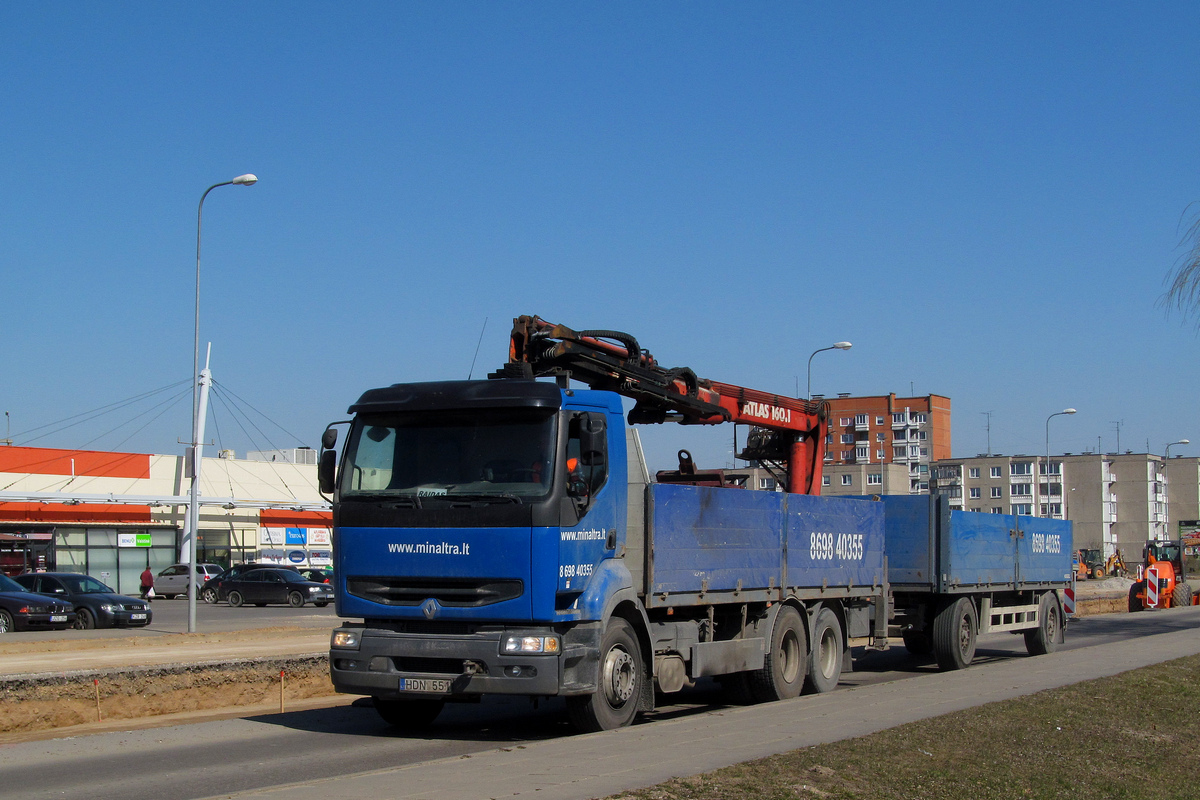 Литва, № HDN 551 — Renault Premium ('2006)