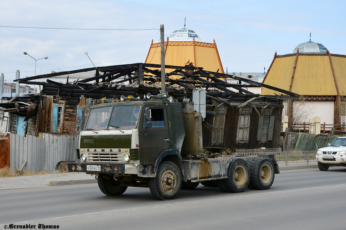 Саха (Якутия), № Х 324 ВХ 14 — КамАЗ-5410