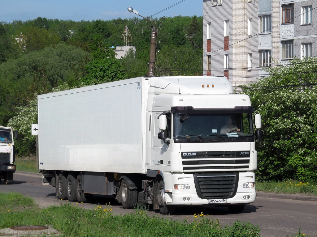 Волгоградская область, № А 055 АО 134 — DAF XF105 FT