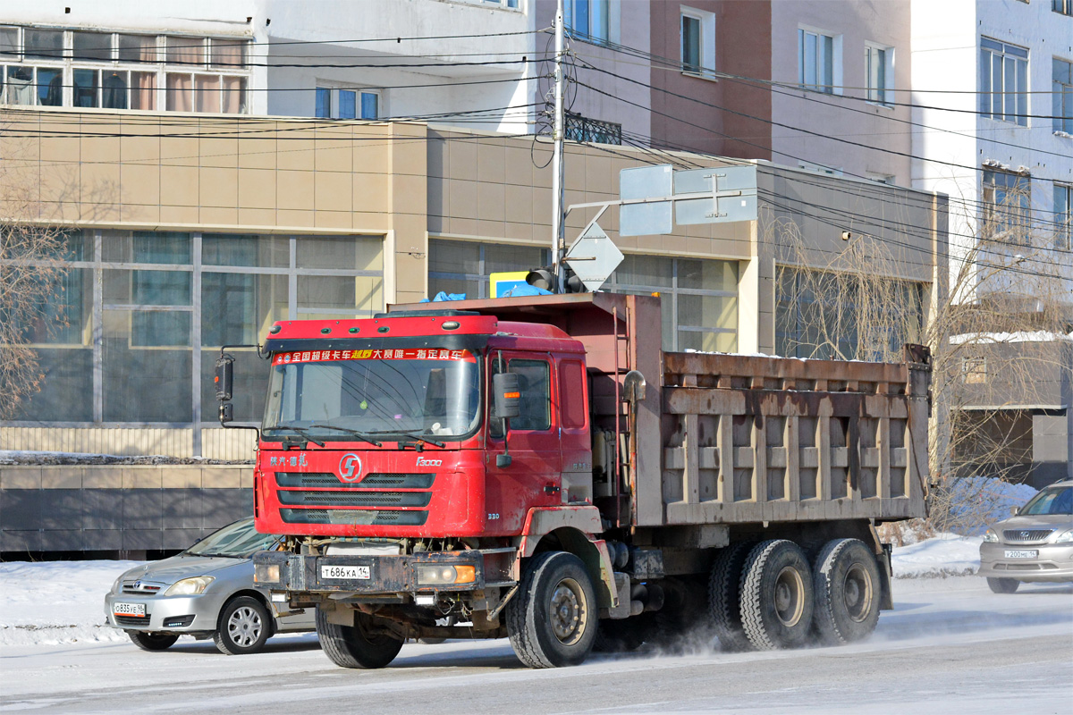 Саха (Якутия), № Т 686 КА 14 — Shaanxi Shacman F3000 SX325x