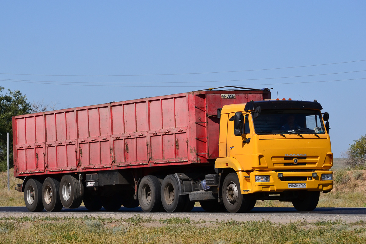 Ростовская область, № М 840 УК 161 — КамАЗ-65116-N3