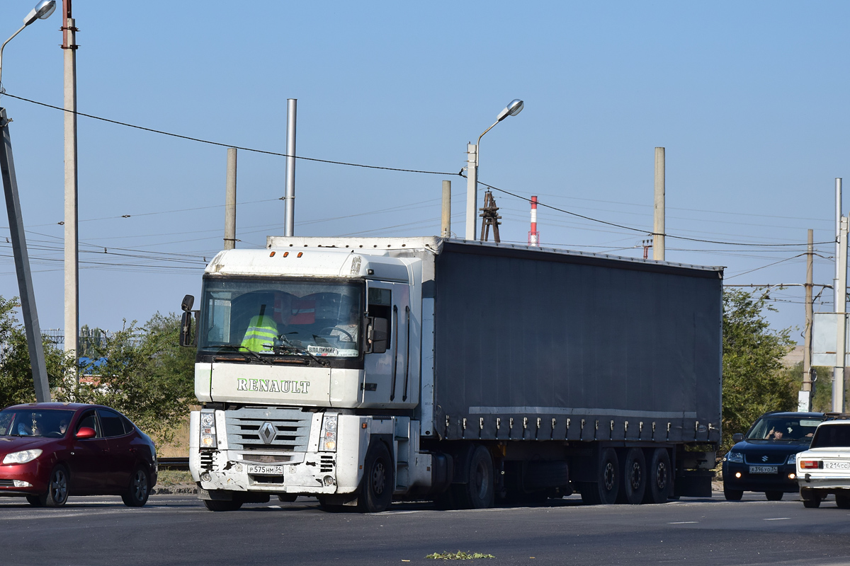 Волгоградская область, № Р 575 НМ 34 — Renault Magnum AE ('1990)