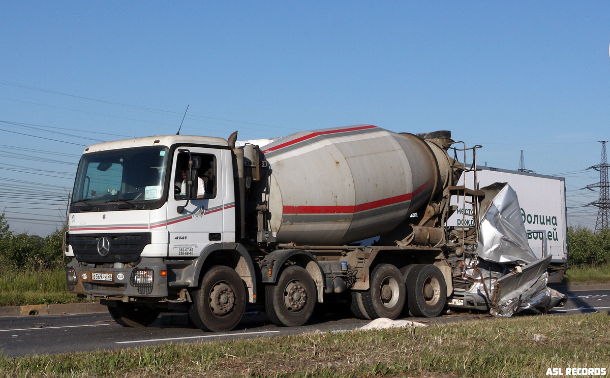 Санкт-Петербург, № В 569 РВ 98 — Mercedes-Benz Actros ('2003) 4141