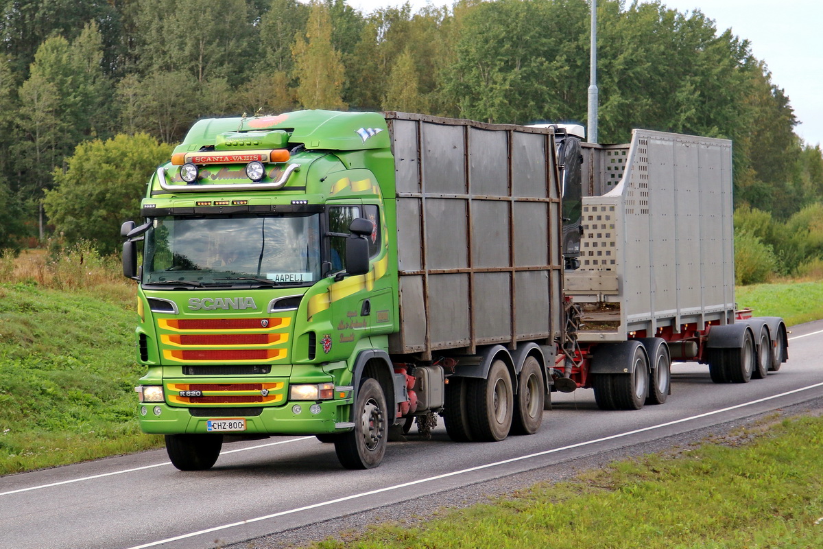 Финляндия, № CHZ-800 — Scania ('2009) R620