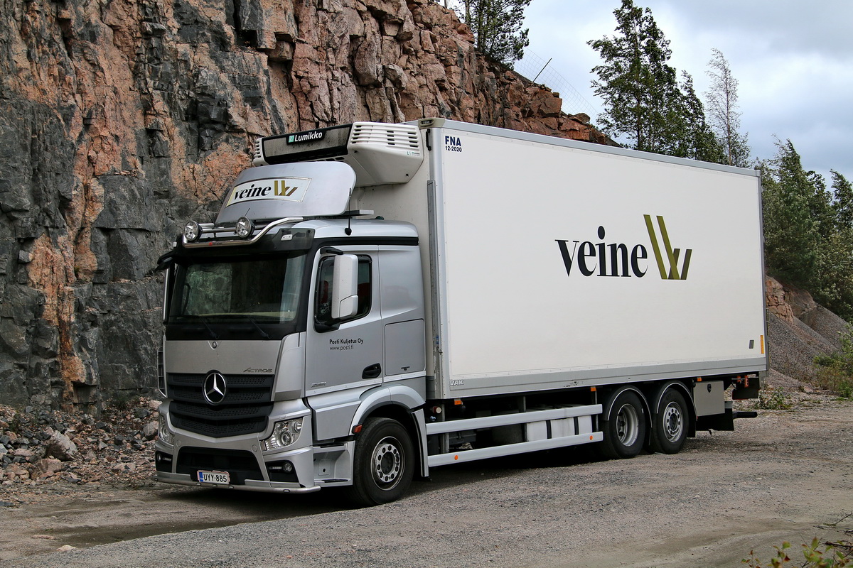 Финляндия, № UYY-885 — Mercedes-Benz Actros ('2011) 2551