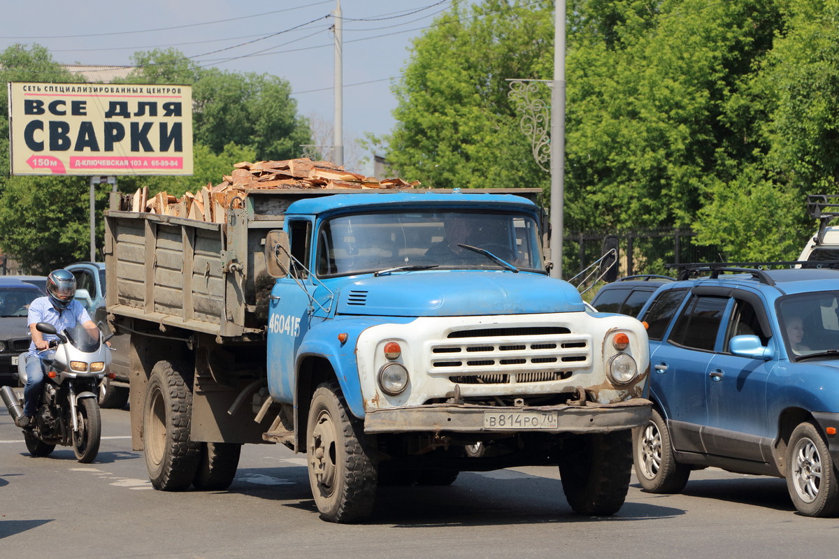 Томская область, № В 814 РО 70 — ЗИЛ-495710