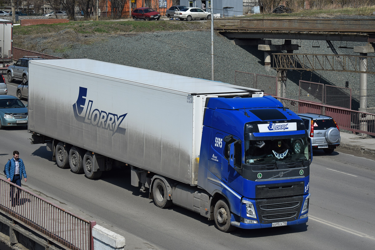 Свердловская область, № 5595 — Volvo ('2012) FH.420 [X9P]