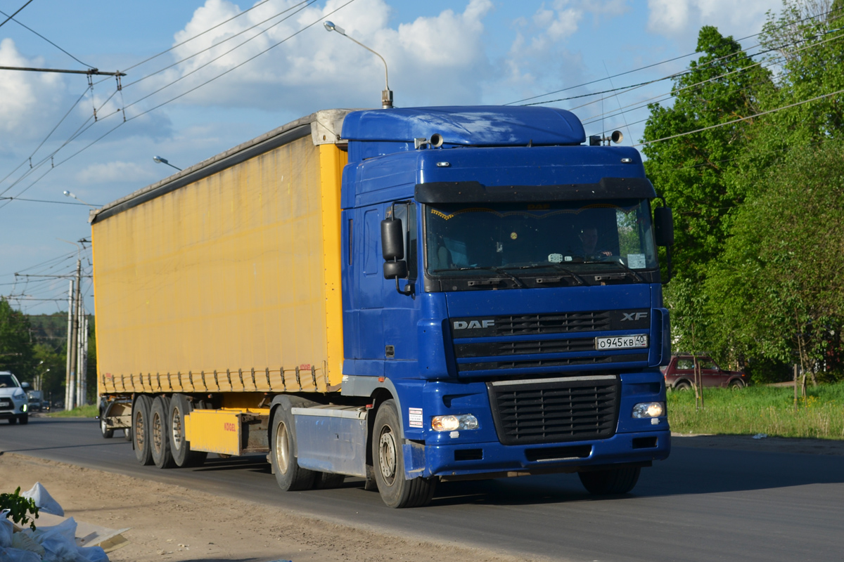 Калужская область, № О 945 КВ 40 — DAF XF95 FT