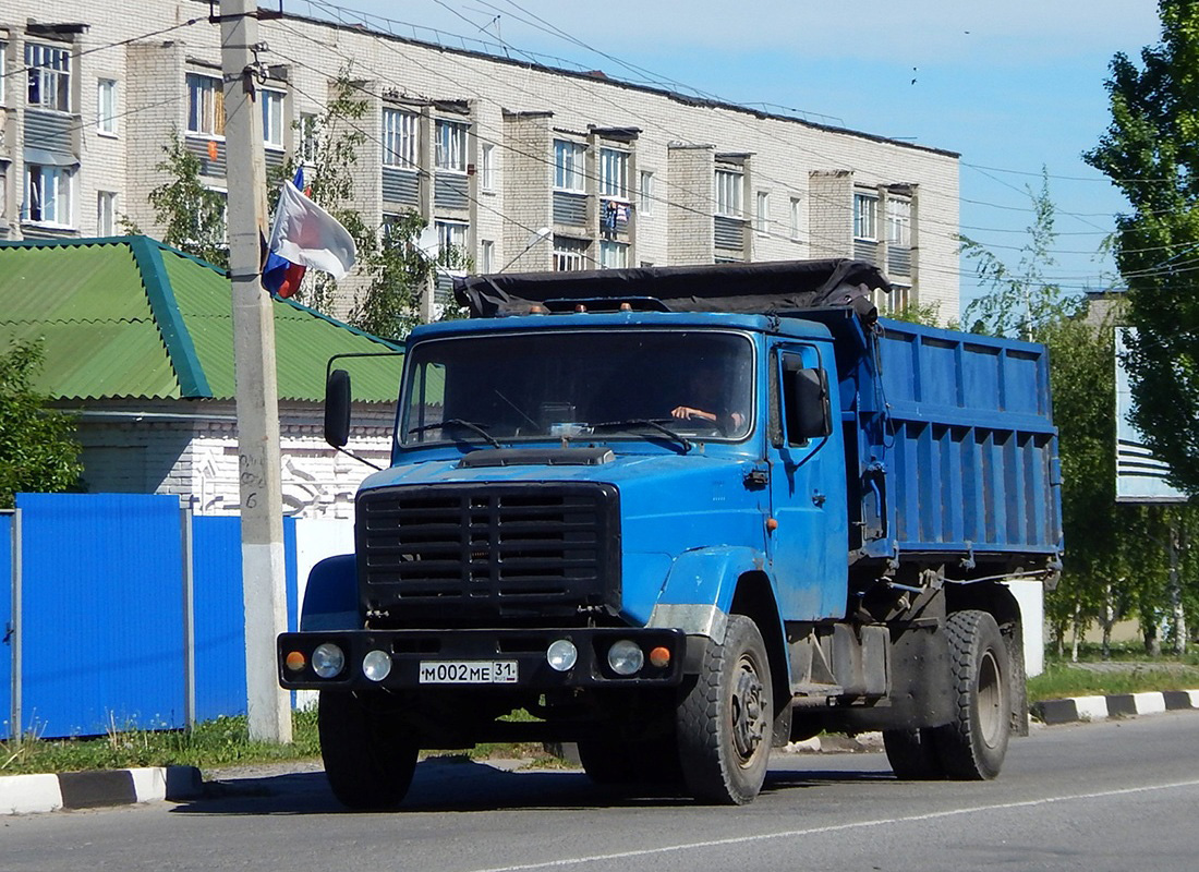 Белгородская область, № М 002 МЕ 31 — ЗИЛ-433100