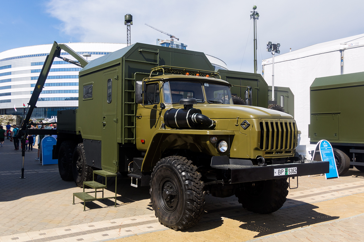 Минск, № ВР ВР 5382 — Урал-4320 (общая модель); Минск — Выставка "MILEX-2019"