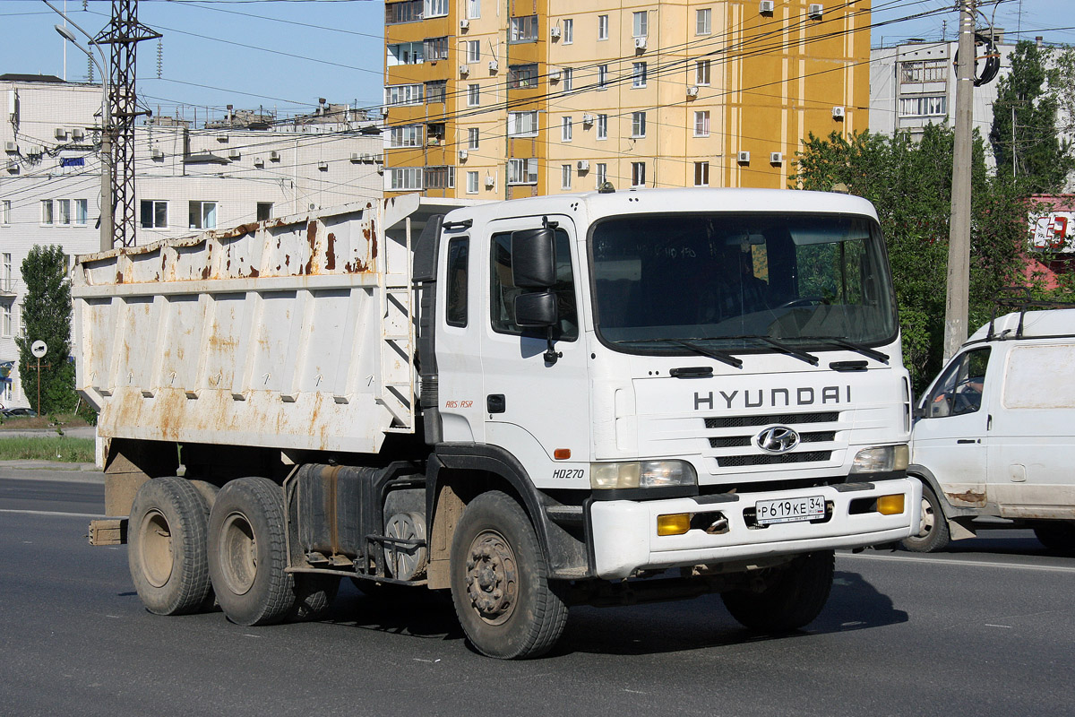 Волгоградская область, № Р 619 КЕ 34 — Hyundai Super Truck HD270