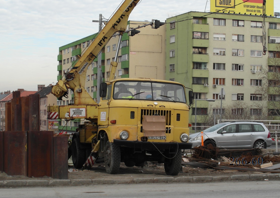 Венгрия, № ACC-942 — IFA W50LA (общая модель); Венгрия — Работы по строительству и реконструкции трамвайной сети в Будапеште