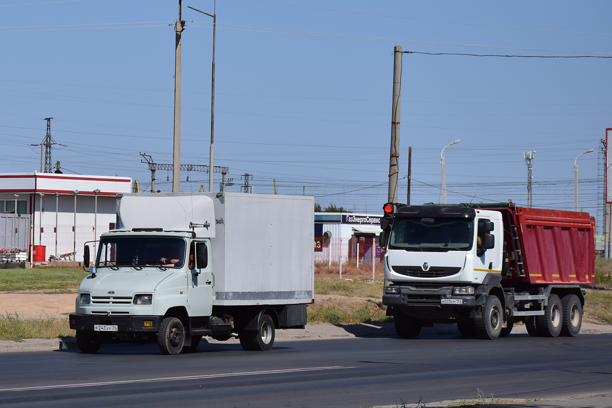 Волгоградская область, № Р 243 АУ 34 — ЗИЛ-5301АО "Бычок"