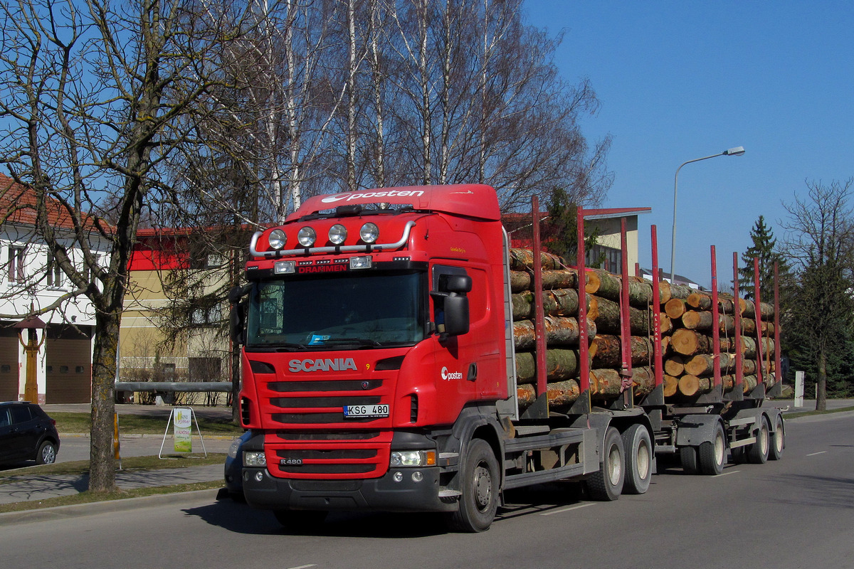 Литва, № KSG 480 — Scania ('2009) R480