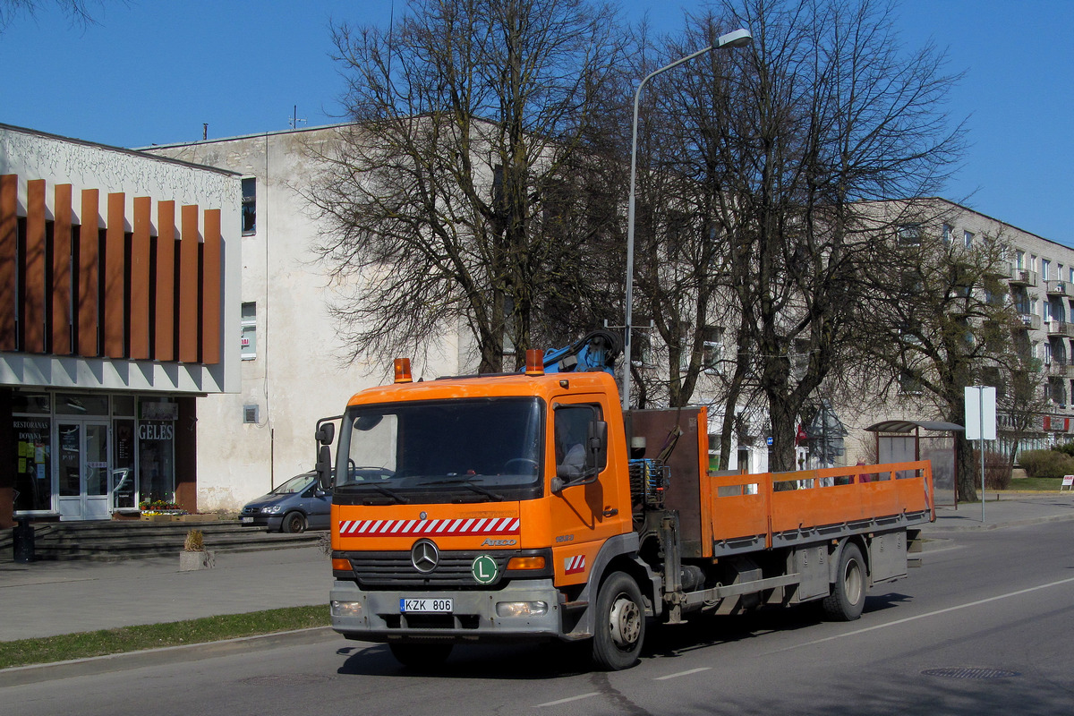 Литва, № KZK 806 — Mercedes-Benz Atego 1523