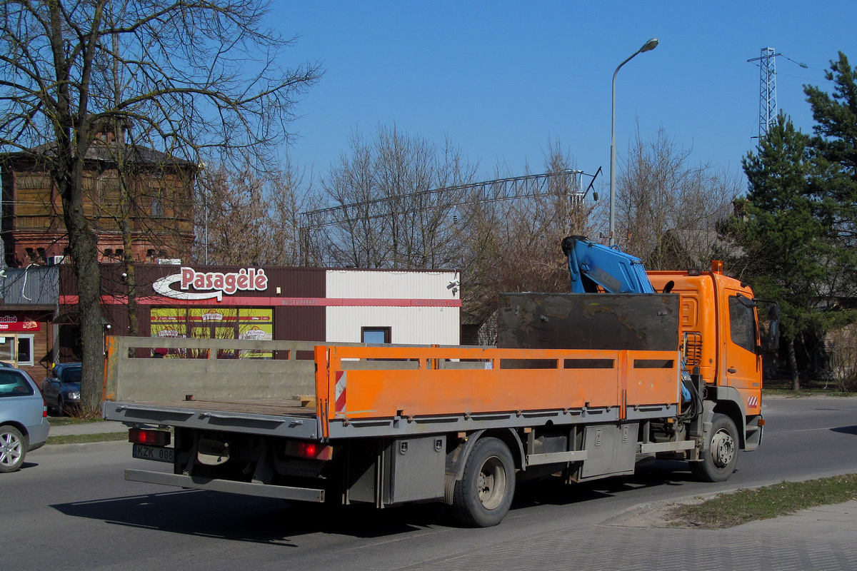 Литва, № KZK 806 — Mercedes-Benz Atego 1523