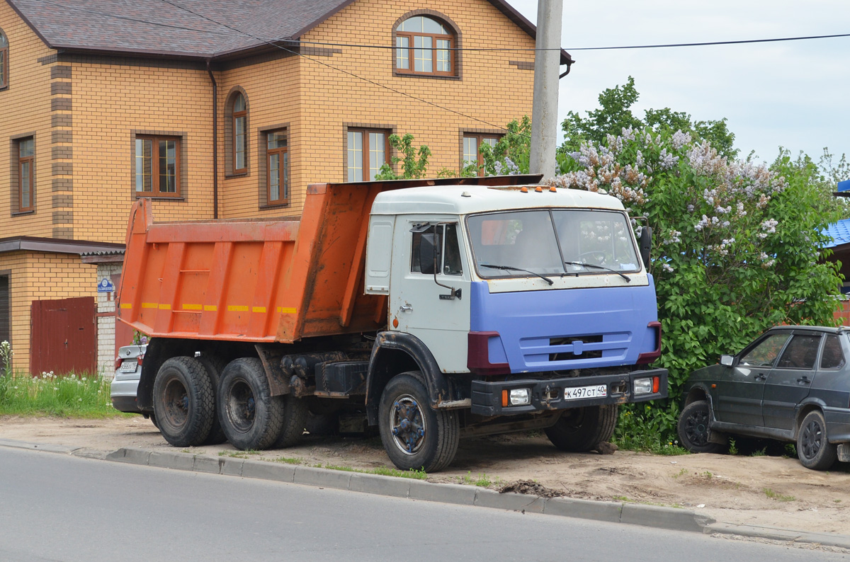 Калужская область, № К 497 СТ 40 — КамАЗ-55111 [551110]