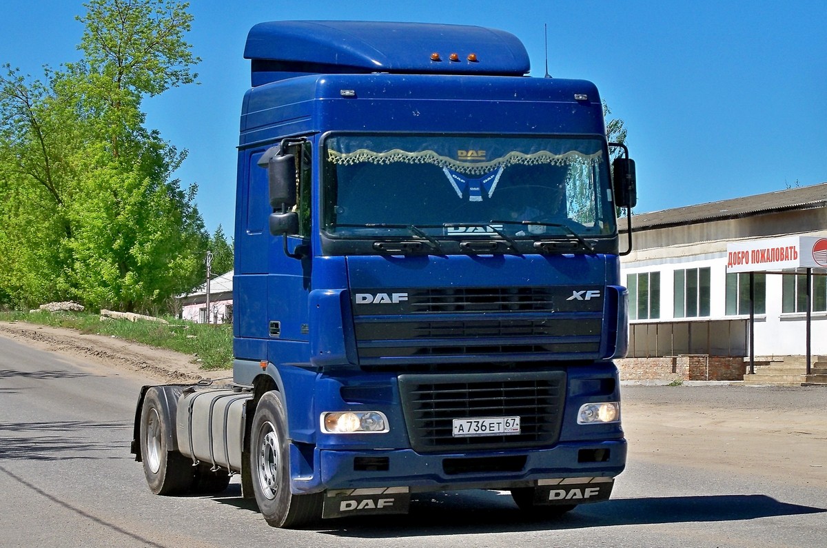 Смоленская область, № А 736 ЕТ 67 — DAF XF95 FT