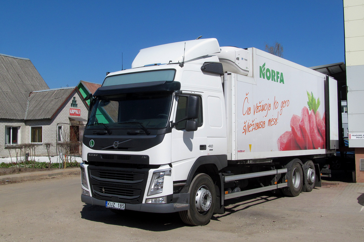 Литва, № KUZ 185 — Volvo ('2013) FM.410