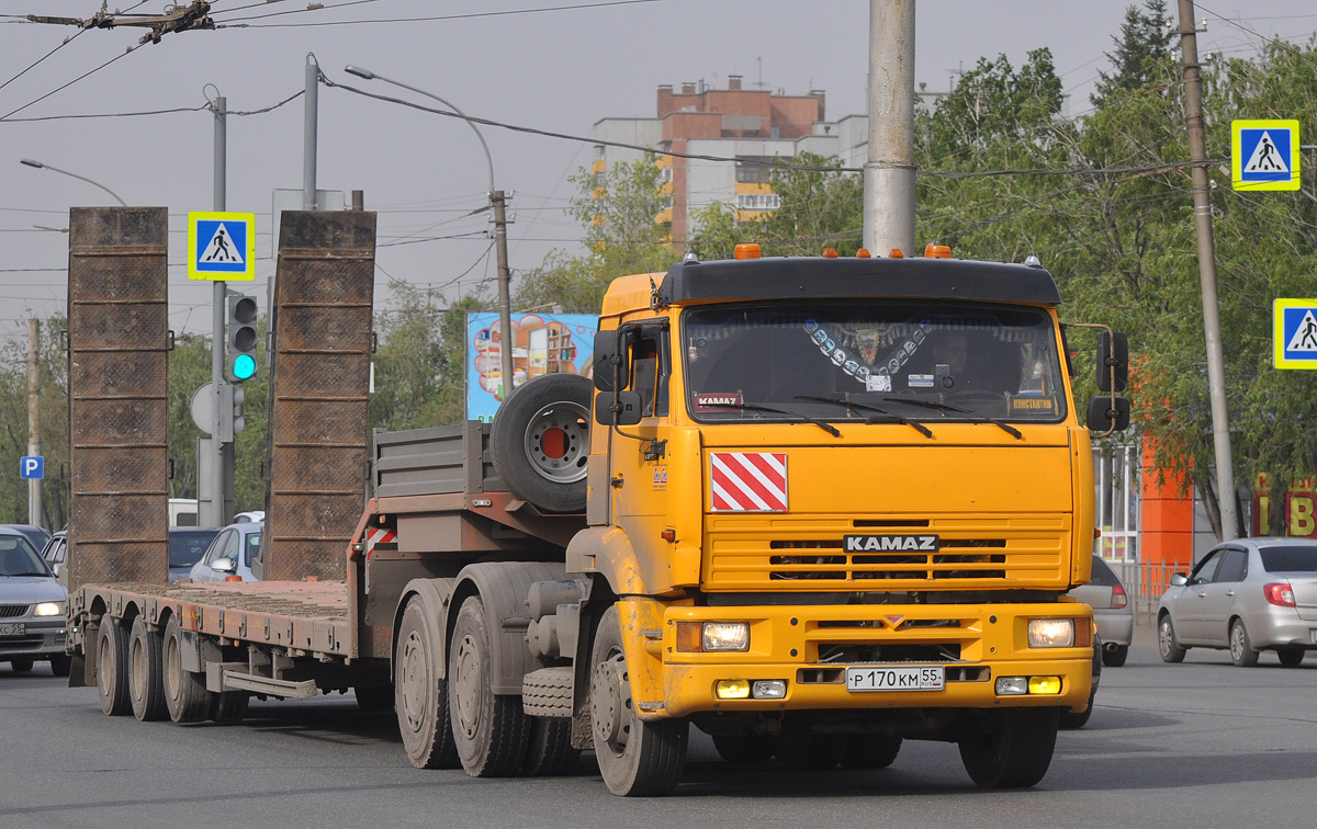 Омская область, № Р 170 КМ 55 — КамАЗ-65116-62