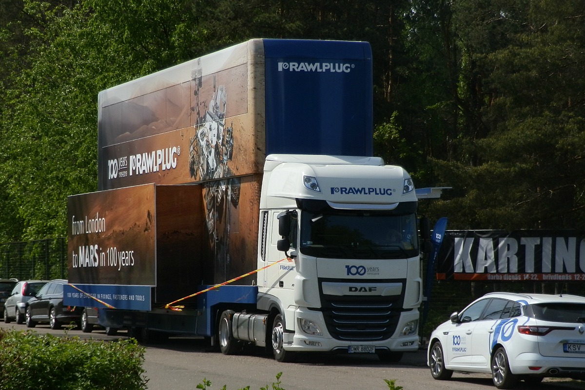 Польша, № DWR 8802F — DAF XF Euro6 FT