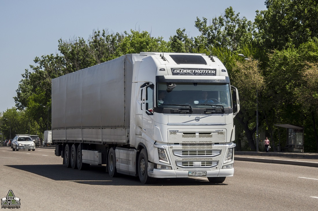 Алматинская область, № 858 OBB 05 — Volvo ('2012) FH.500