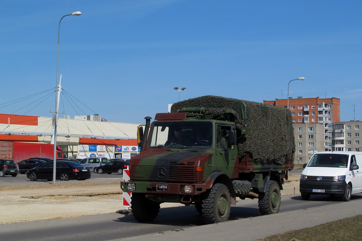 Литва, № LK 701 A — Mercedes-Benz Unimog (общ.м)