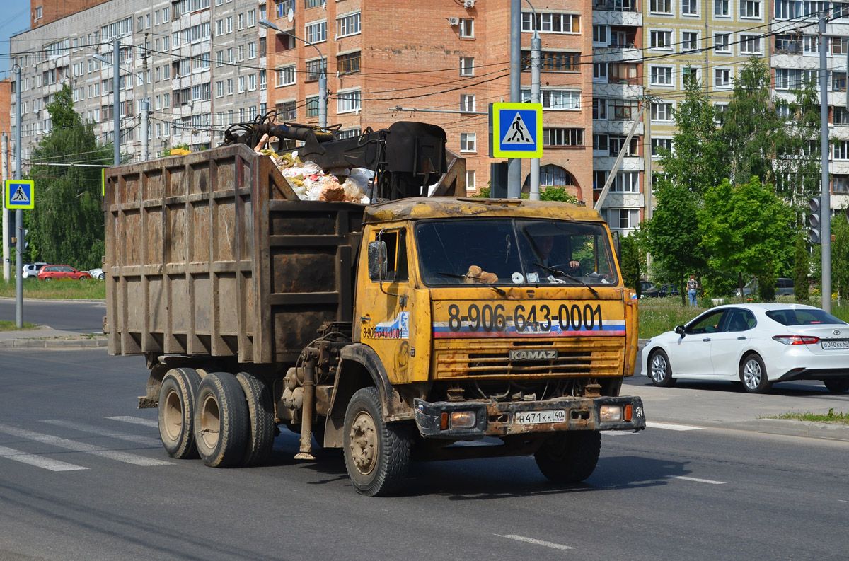 Калужская область, № Н 471 КК 40 — КамАЗ-53229 (общая модель)