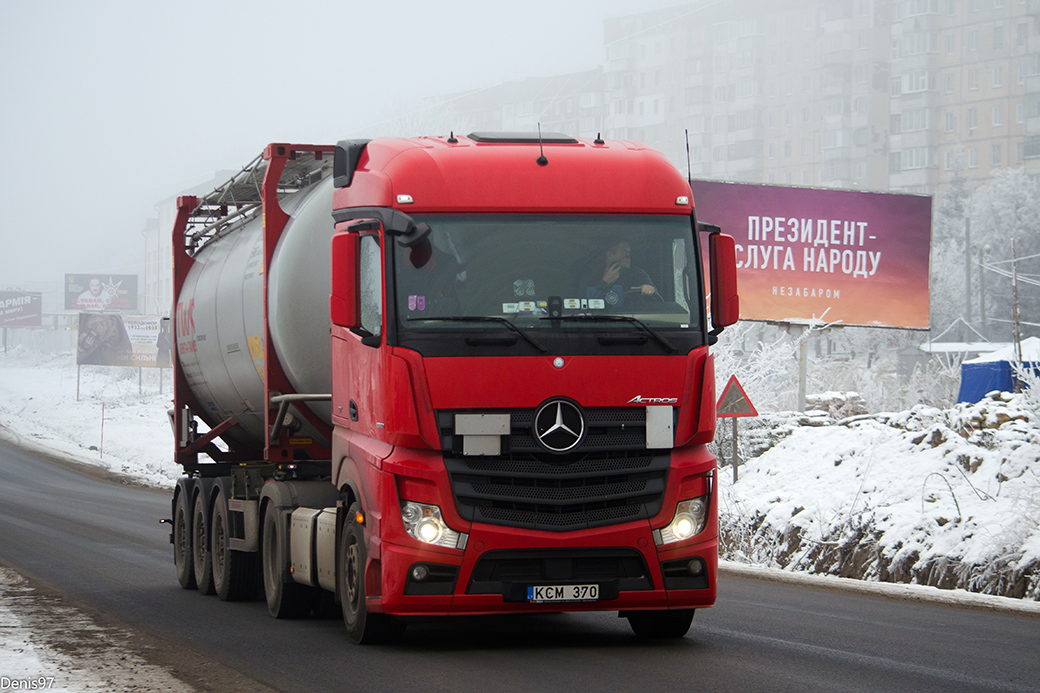 Литва, № KCM 370 — Mercedes-Benz Actros ('2011) 1851