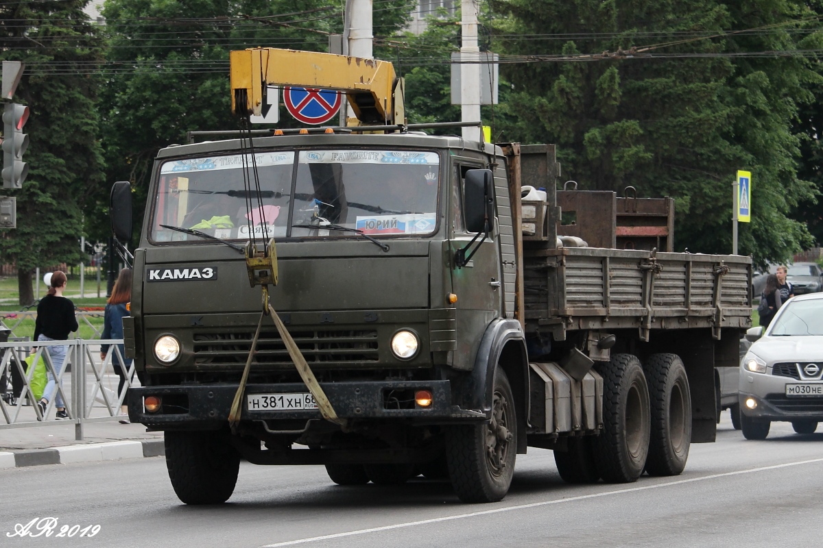 Тамбовская область, № Н 381 ХН 68 — КамАЗ-53212